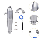 Maxbell RC Car Exhaust Pipe Stable Accessories Easy to Install Spare Part for 1/8 RC