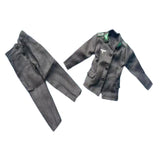 Maxbell 1/6 Scale Figure Doll Clothes Jacket and Pants Mini for 12 inch Male Figures