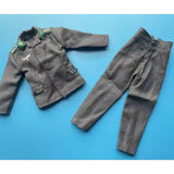 Maxbell 1/6 Scale Figure Doll Clothes Jacket and Pants Mini for 12 inch Male Figures