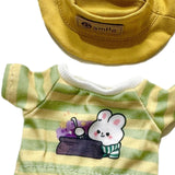 Maxbell 15 cm Plush Duck Clothes Duck Stuffed Animals Clothes Cute Soft Doll Outifit Yellow