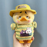 Maxbell 15 cm Plush Duck Clothes Duck Stuffed Animals Clothes Cute Soft Doll Outifit Yellow