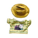 Maxbell 15 cm Plush Duck Clothes Duck Stuffed Animals Clothes Cute Soft Doll Outifit Yellow