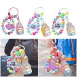 Maxbell Bunny Girl Key Chain Party Favors Bag Pendant for Lovers Girls Birthday Gift Pink