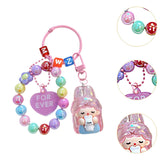 Maxbell Bunny Girl Key Chain Party Favors Bag Pendant for Lovers Girls Birthday Gift Pink