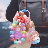 Maxbell Bunny Girl Key Chain Party Favors Bag Pendant for Lovers Girls Birthday Gift Pink