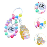 Maxbell Bunny Girl Key Chain Party Favors Bag Pendant for Lovers Girls Birthday Gift Yellow