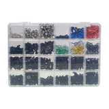 Maxbell RC Screw Kit Upgrade M3 M4 Metal Screws Nuts Box Kit for 1:10 RC Car Crawler