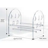 Maxbell Vinyl Record Display Stand Album Storage Holder for Magazines Bedroom Albums