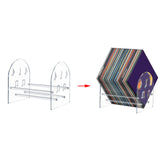 Maxbell Vinyl Record Display Stand Album Storage Holder for Magazines Bedroom Albums