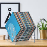 Maxbell Vinyl Record Display Stand Album Storage Holder for Magazines Bedroom Albums