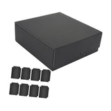 Maxbell Card Deck Case Card Storage Box for Collectible Basketball Cards Sport Cards gray Lining