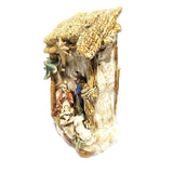 Maxbell LED Lamp Decorative Piece Nativity Scene Set for Desktop Shelf Office
