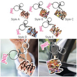 Maxbell Acrylic Figure Keyring Themed Party Party Favors Bag Ornaments Bini Keychain Style A