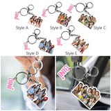 Maxbell Acrylic Figure Keyring Themed Party Party Favors Bag Ornaments Bini Keychain Style A
