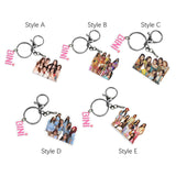 Maxbell Acrylic Figure Keyring Themed Party Party Favors Bag Ornaments Bini Keychain Style A