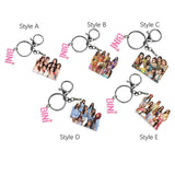 Maxbell Acrylic Figure Keyring Themed Party Party Favors Bag Ornaments Bini Keychain Style A