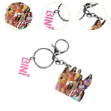 Maxbell Acrylic Figure Keyring Themed Party Party Favors Bag Ornaments Bini Keychain Style B