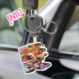 Maxbell Acrylic Figure Keyring Themed Party Party Favors Bag Ornaments Bini Keychain Style B
