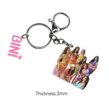 Maxbell Acrylic Figure Keyring Themed Party Party Favors Bag Ornaments Bini Keychain Style B