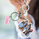 Maxbell Acrylic Figure Keyring Themed Party Party Favors Bag Ornaments Bini Keychain Style D