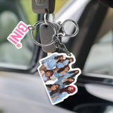 Maxbell Acrylic Figure Keyring Themed Party Party Favors Bag Ornaments Bini Keychain Style D
