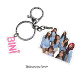 Maxbell Acrylic Figure Keyring Themed Party Party Favors Bag Ornaments Bini Keychain Style D