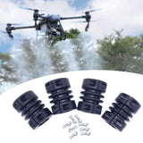 Maxbell 4Pcs Damping Rubber Ball for Replacement RC FPV Rubber Drone Accessories T40 T30 T20