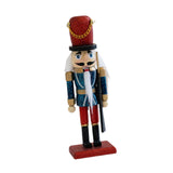Maxbell Christmas Nutcracker (16cm Tall) Handpainted Crafts for Table Christmas Red