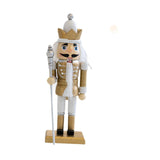 Maxbell Christmas Nutcracker (16cm Tall) Handpainted Crafts for Table Christmas Gold