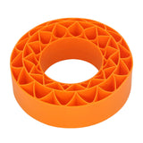 Maxbell 4 Pieces Silicone Tire Inserts Upgrade for 1/10 Scale RC Car Hobby Car Model Orange