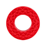 Maxbell 4 Pieces Silicone Tire Inserts Upgrade for 1/10 Scale RC Car Hobby Car Model Red