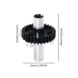 Maxbell RC 30T M1 Spur Gear with Clutch Part for 1/10 3S BL 4x4 RC Model Car
