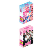 Maxbell 96Pcs Bini Lomo Card Sign Collection Star Photo Card Set for Girls Boys Fans Pink box