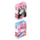 Maxbell 96Pcs Bini Lomo Card Sign Collection Star Photo Card Set for Girls Boys Fans Pink box
