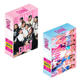 Maxbell 96Pcs Bini Lomo Card Sign Collection Star Photo Card Set for Girls Boys Fans Pink box