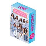 Maxbell 96Pcs Bini Lomo Card Sign Collection Star Photo Card Set for Girls Boys Fans blue box