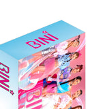 Maxbell 96Pcs Bini Lomo Card Sign Collection Star Photo Card Set for Girls Boys Fans blue box