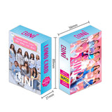 Maxbell 96Pcs Bini Lomo Card Sign Collection Star Photo Card Set for Girls Boys Fans blue box