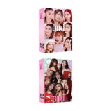 Maxbell 30Pcs Bini Lomo Card Sign Decoration Star Photo Card Set for Girls Boys Gift Style A
