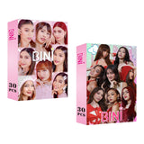 Maxbell 30Pcs Bini Lomo Card Sign Decoration Star Photo Card Set for Girls Boys Gift Style A
