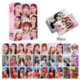 Maxbell 30Pcs Bini Lomo Card Sign Decoration Star Photo Card Set for Girls Boys Gift Style B