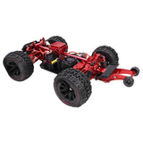 Maxbell Metal Heads up Wheel Alloy RC Wheelie Bar for 1/14 Scale 14210 DIY Accessory black