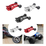 Maxbell Metal Heads up Wheel Alloy RC Wheelie Bar for 1/14 Scale 14210 DIY Accessory black