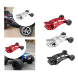 Maxbell Metal Heads up Wheel Alloy RC Wheelie Bar for 1/14 Scale 14210 DIY Accessory black