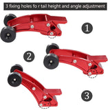 Maxbell Metal Heads up Wheel Alloy RC Wheelie Bar for 1/14 Scale 14210 DIY Accessory black