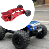 Maxbell Metal Heads up Wheel Alloy RC Wheelie Bar for 1/14 Scale 14210 DIY Accessory red