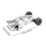 Maxbell Metal Heads up Wheel Alloy RC Wheelie Bar for 1/14 Scale 14210 DIY Accessory argent