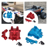 Maxbell 1:10 Scale RC Car Metal Gearbox Front Rear Gearbox Cover for TT02 Accessory Blue