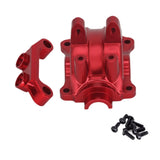 Maxbell 1:10 Scale RC Car Metal Gearbox Front Rear Gearbox Cover for TT02 Accessory Blue