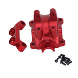 Maxbell 1:10 Scale RC Car Metal Gearbox Front Rear Gearbox Cover for TT02 Accessory Blue